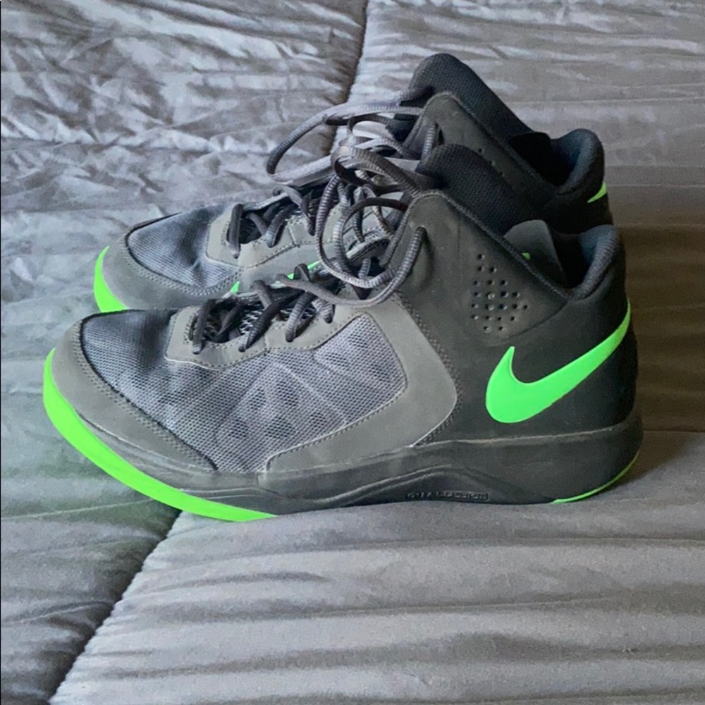 Nike basketball shoes.